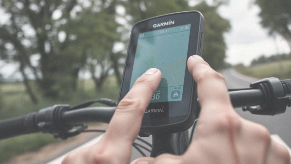 Jak działa ekran dotykowy w Garmin Edge 830?