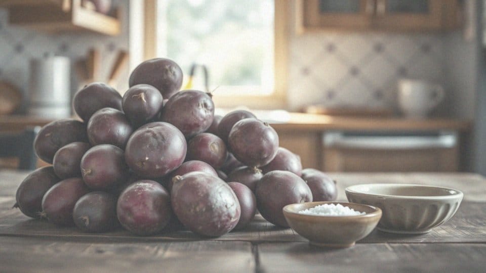 Jakie minerały zawierają fioletowe ziemniaki?
