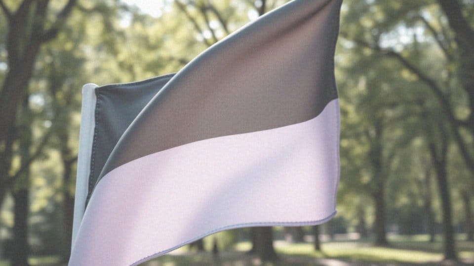 Jakie symbole i flagi reprezentują demiromantyków?