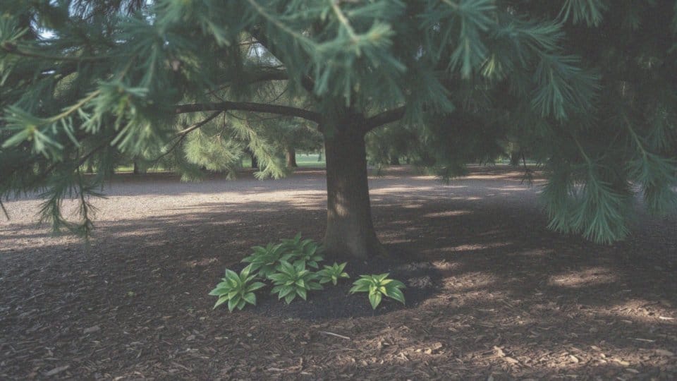 Jakie potrzeby nawadniające mają rośliny posadzone pod świerkami?