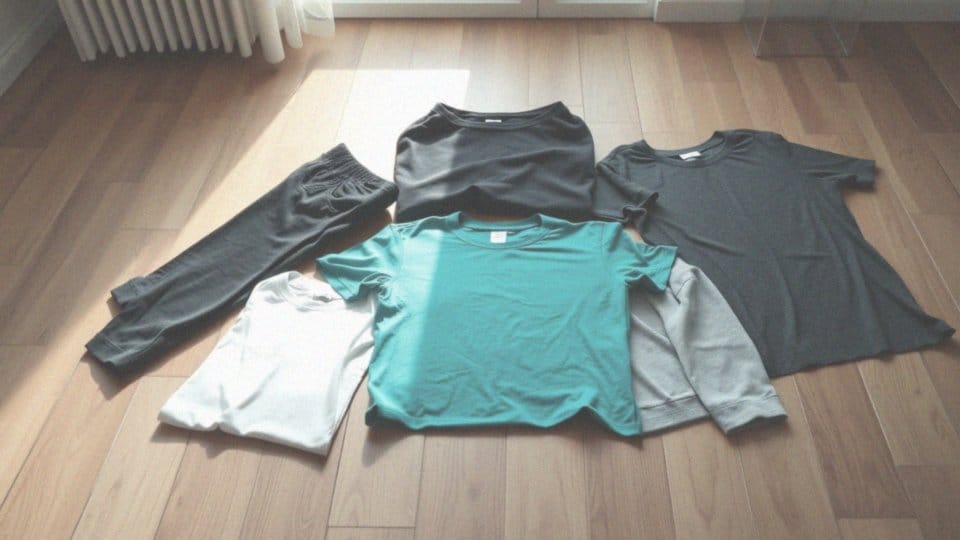 Jakie T-shirty pasują do czarnych dresów?