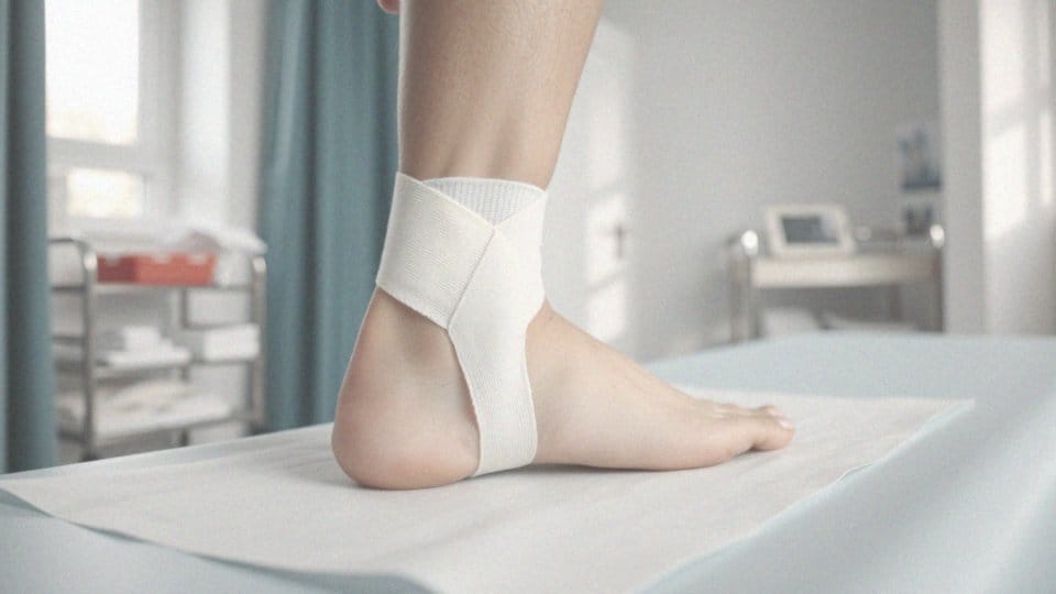 Jak bandażowanie wspiera gojenie skręconej kostki?