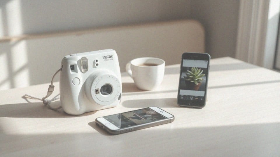 Jak aparaty Instax łączą się z urządzeniami mobilnymi?