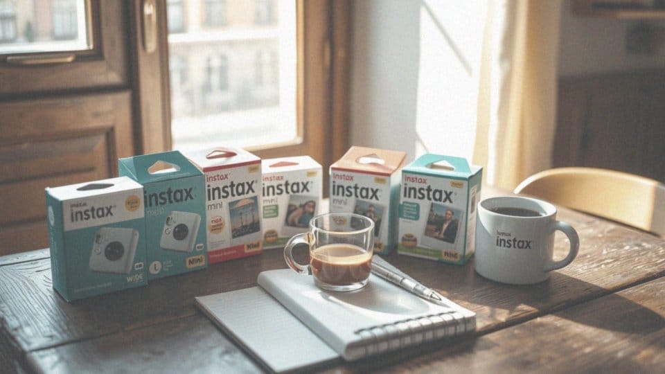 Jakie są najpopularniejsze modele wkładów do instax?