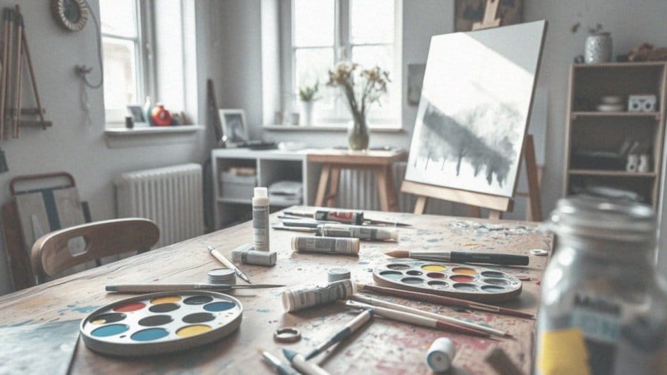 Jakie techniki mieszania kolorów można zastosować?