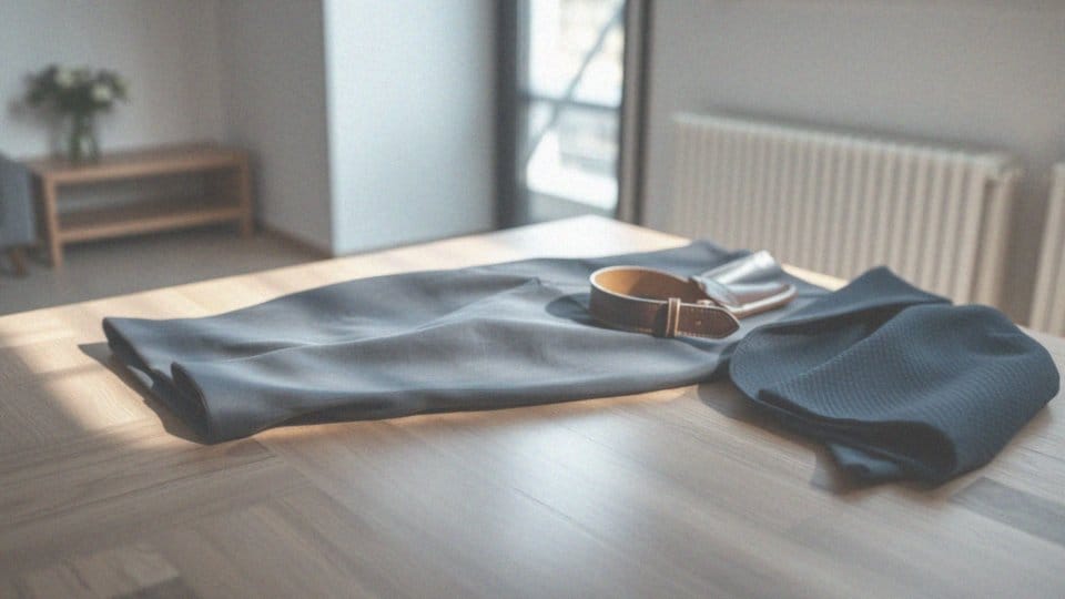 Co sprawia, że granatowe spodnie są eleganckie?