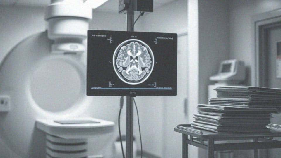 Jakie informacje zawiera opis wyniku rezonansu magnetycznego głowy?