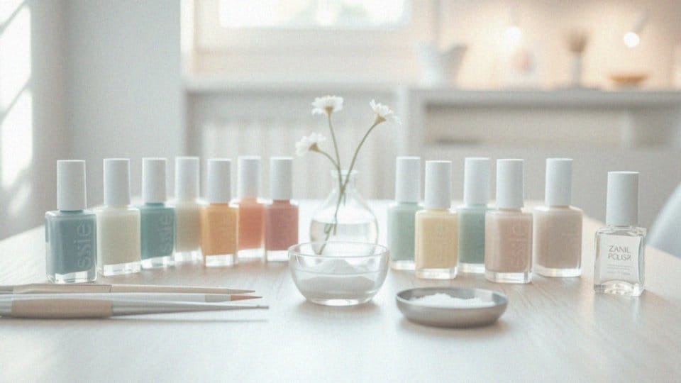 Jakie kolory można zastosować w manicure japońskim?