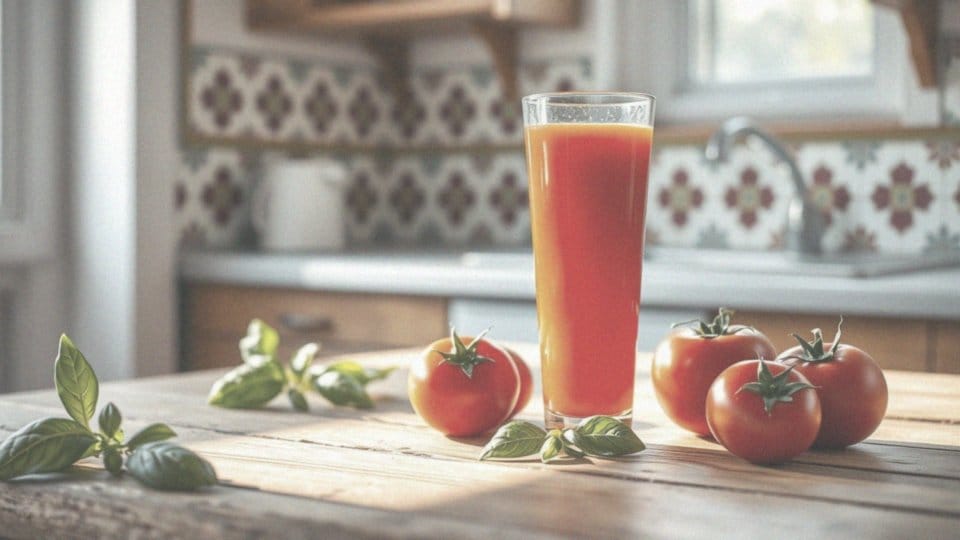 Jakim chorobom zapobiega sok pomidorowy bez dodatku soli i cukru?