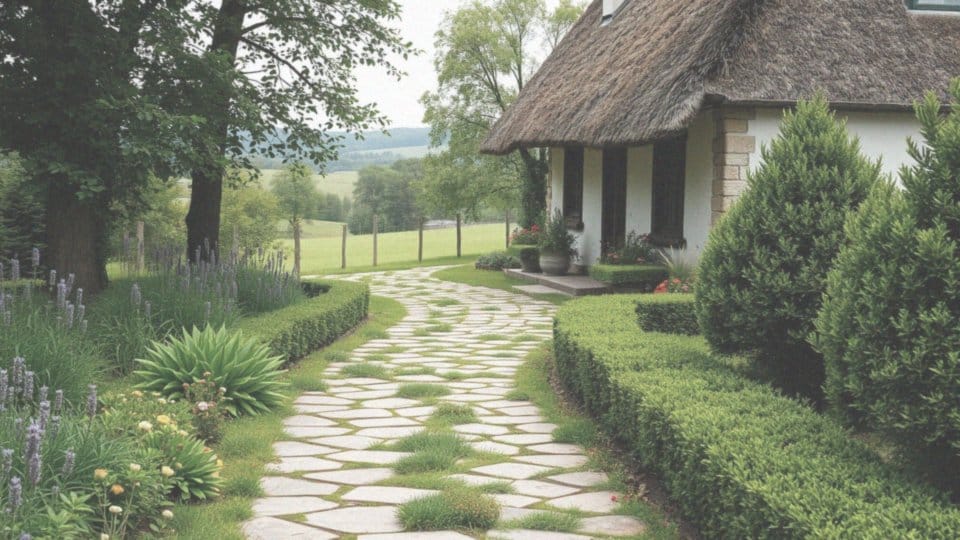 Co posadzić wzdłuż ścieżki do domu? Przewodnik po roślinach