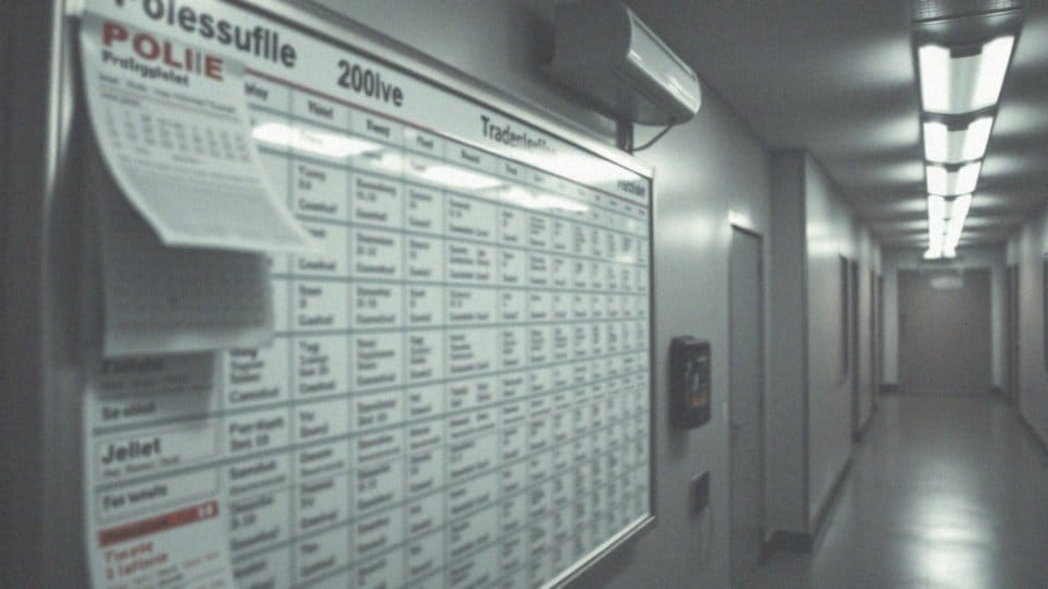 Przykładowy grafik pracy policjanta – zasady i regulacje