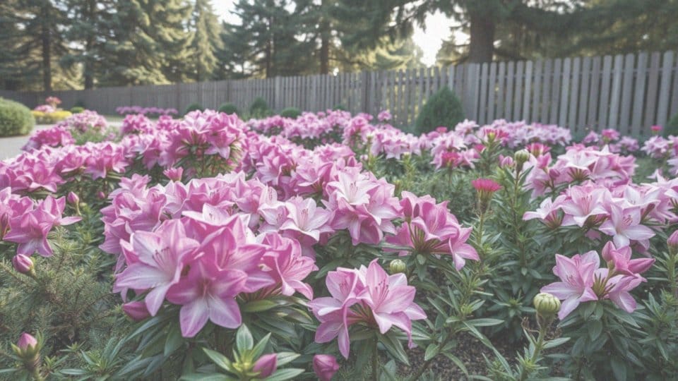 Rabata z azaliami – jak stworzyć piękny ogród kwasolubny?