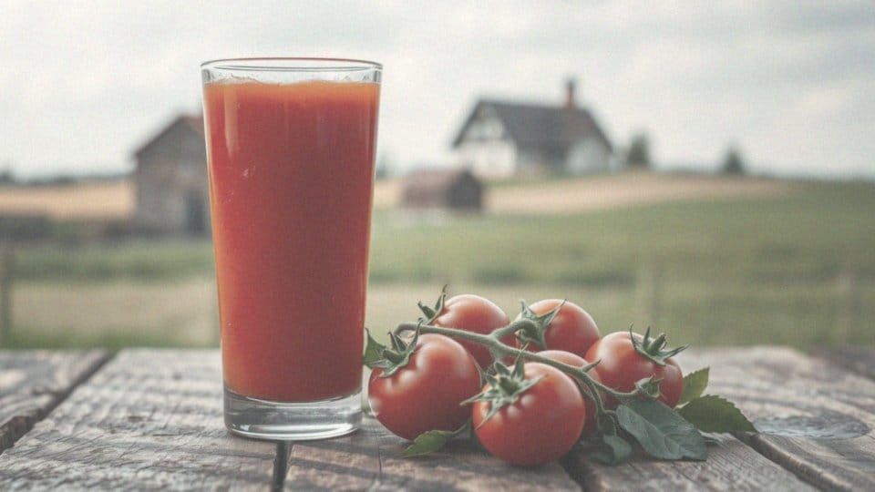 Sok pomidorowy bez soli i cukru – zdrowy napój pełen wartości odżywczych